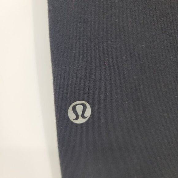 Lululemon Wunder Under Pant Full-On Luon Black Spring Leggings Reversible Size 6 - Picture 2 of 3